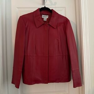 Red Leather Jacket